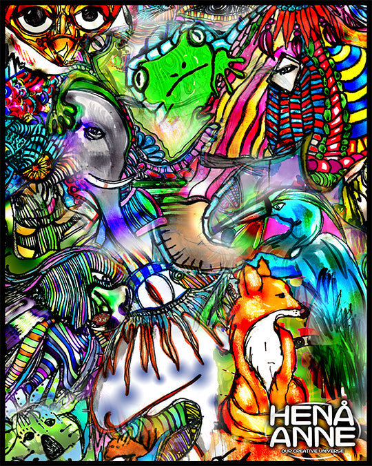 The hardest thing to percive - Psychedelic Art