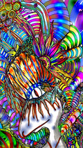 Visit | Fine Art Giclée & Premium Poster | Original Art by HeNåAnne