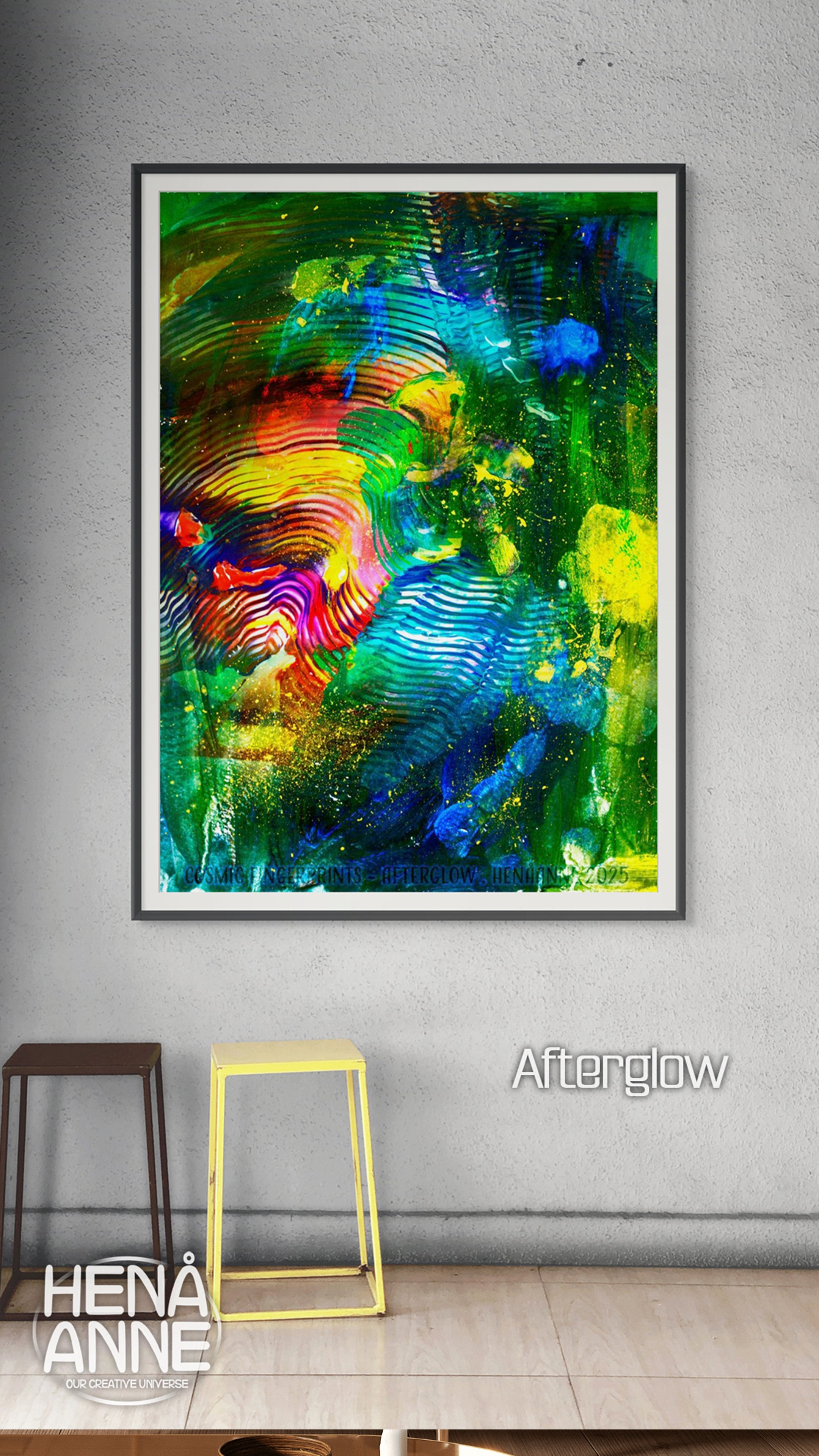 Afterglow | Fine Art Giclée & Premium Poster | Original Art by HeNåAnne