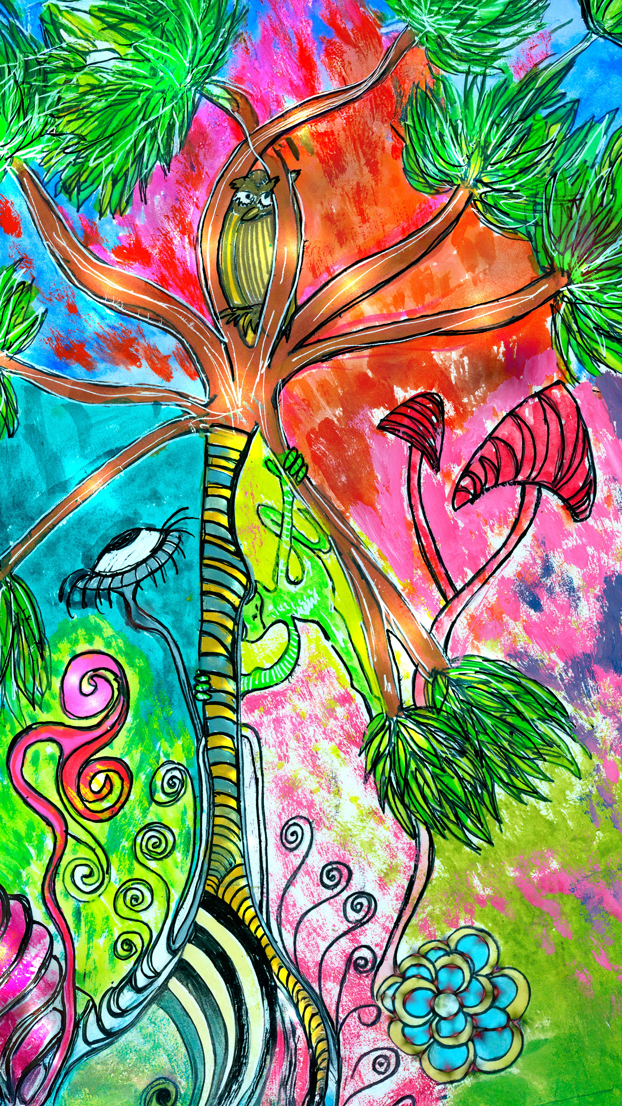 Tree of the Tribes | Fine Art Giclée & Premium Poster | Original Art by HeNåAnne