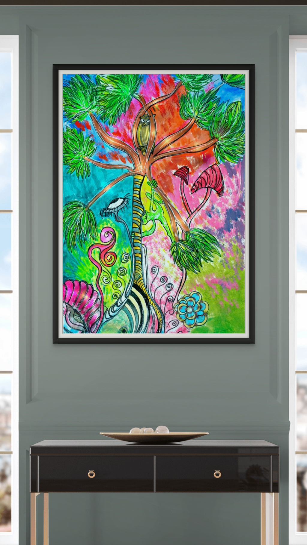 Tree of the Tribes | Fine Art Giclée & Premium Poster | Original Art by HeNåAnne