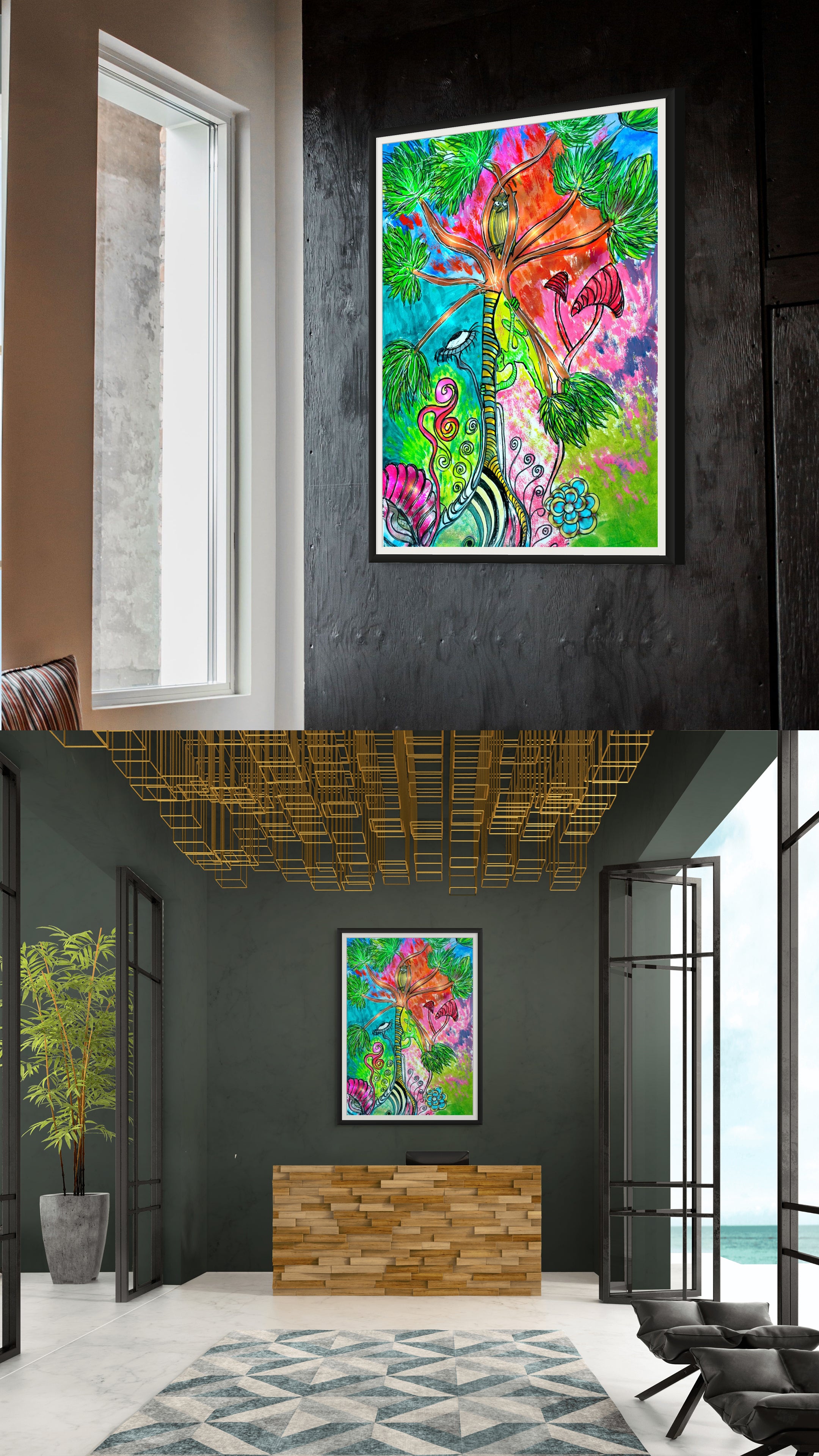 Tree of the Tribes | Fine Art Giclée & Premium Poster | Original Art by HeNåAnne