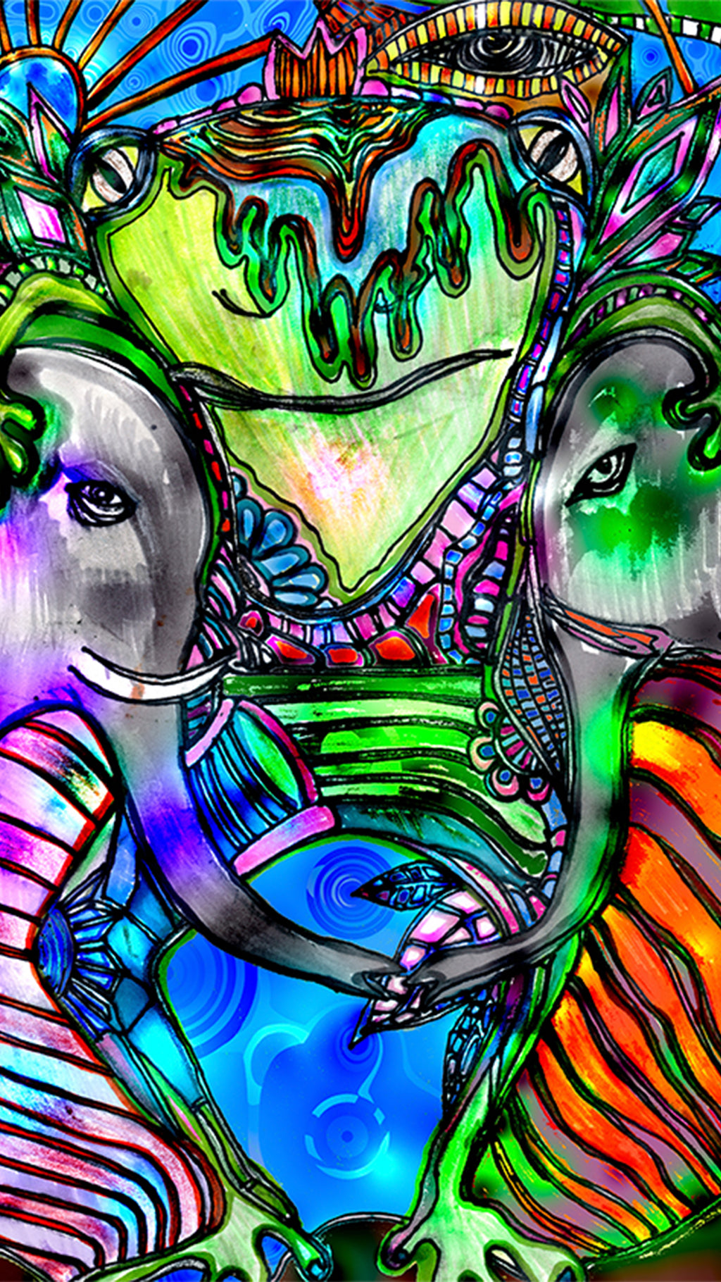The Hardest Thing to Percive | Fine Art Giclée & Premium Poster | Original Art by HeNåAnne