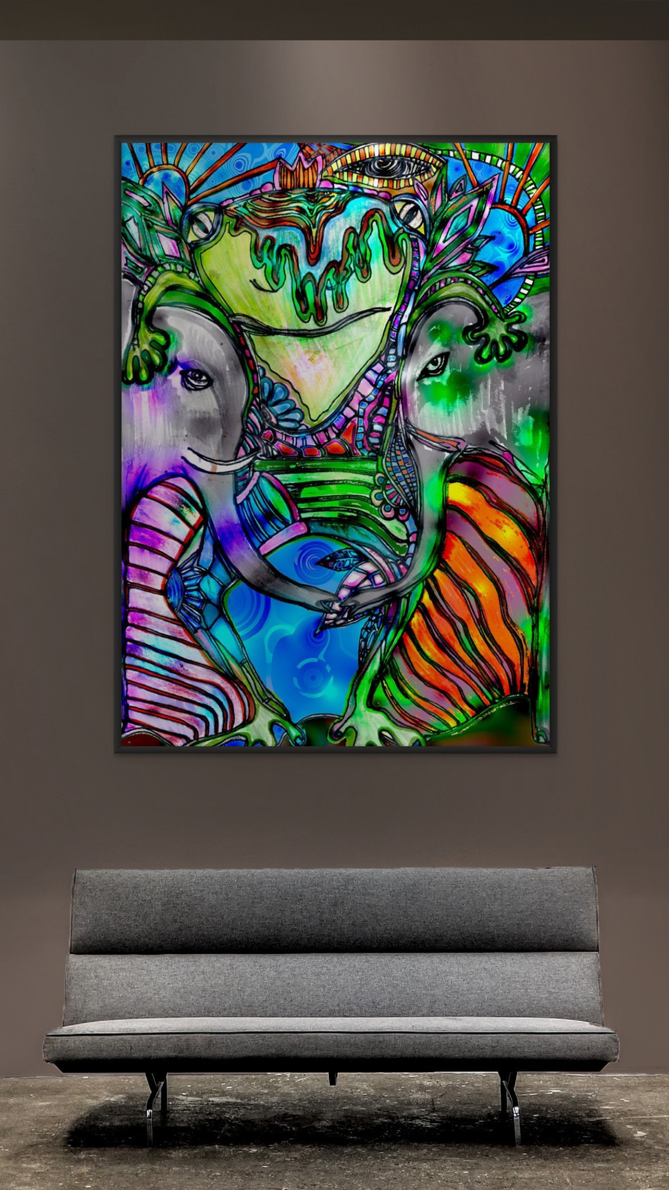 The Hardest Thing to Percive | Fine Art Giclée & Premium Poster | Original Art by HeNåAnne