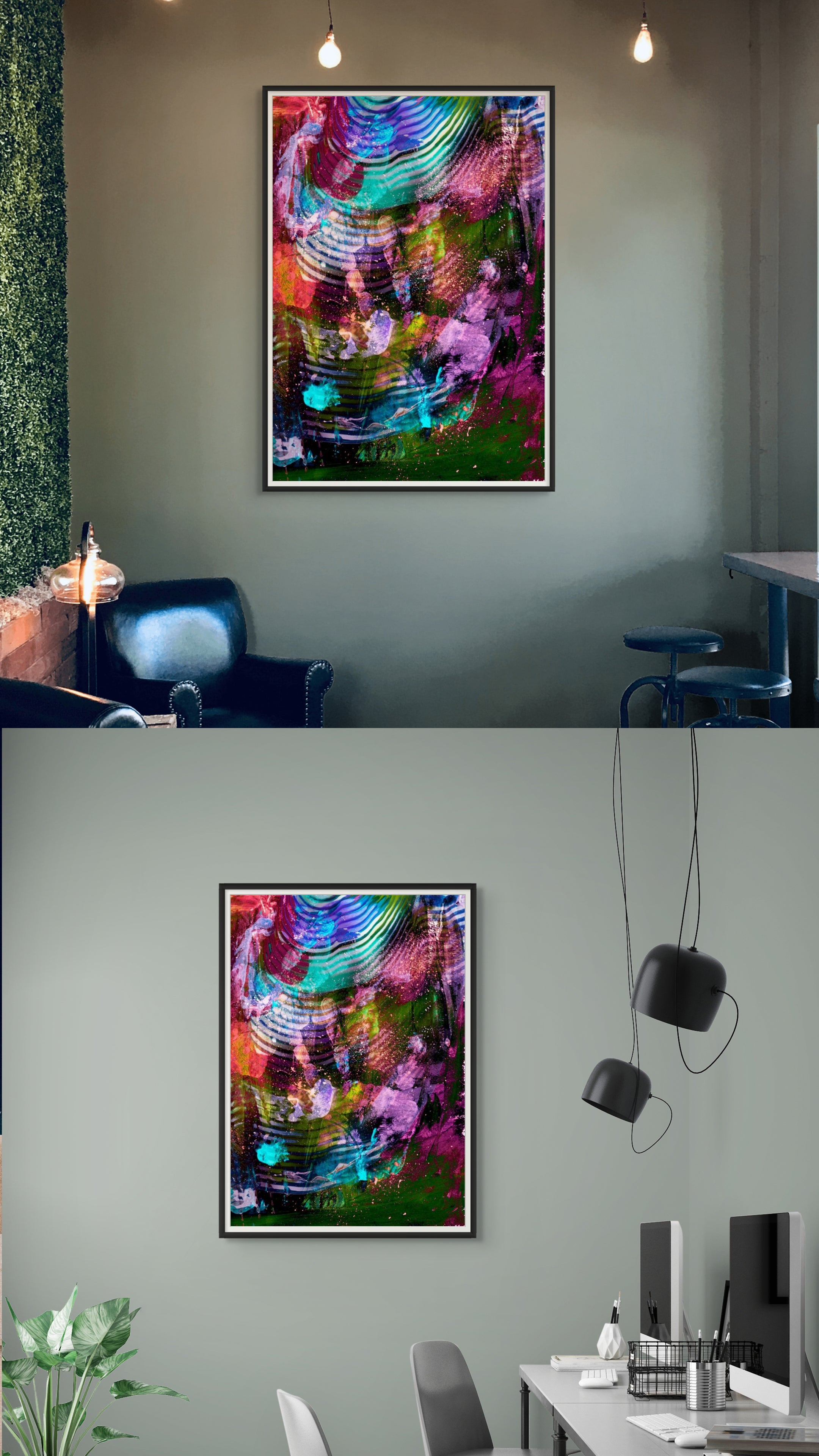 Microwaves | Fine Art Giclée Collectibles & Premium-Quality Posters | Original Art by HeNåAnne