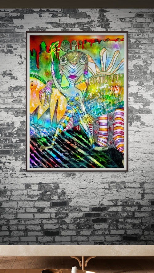 Ancestry | Fine Art Giclée & Premium Poster | Original Art by HeNåAnne