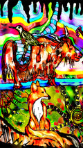 The Trickster | Fine Art Giclée & Premium Poster | Original Art by HeNåAnne