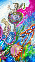 Vortex Prayer | Fine Art Giclée & Premium Poster | Original Art by HeNåAnne
