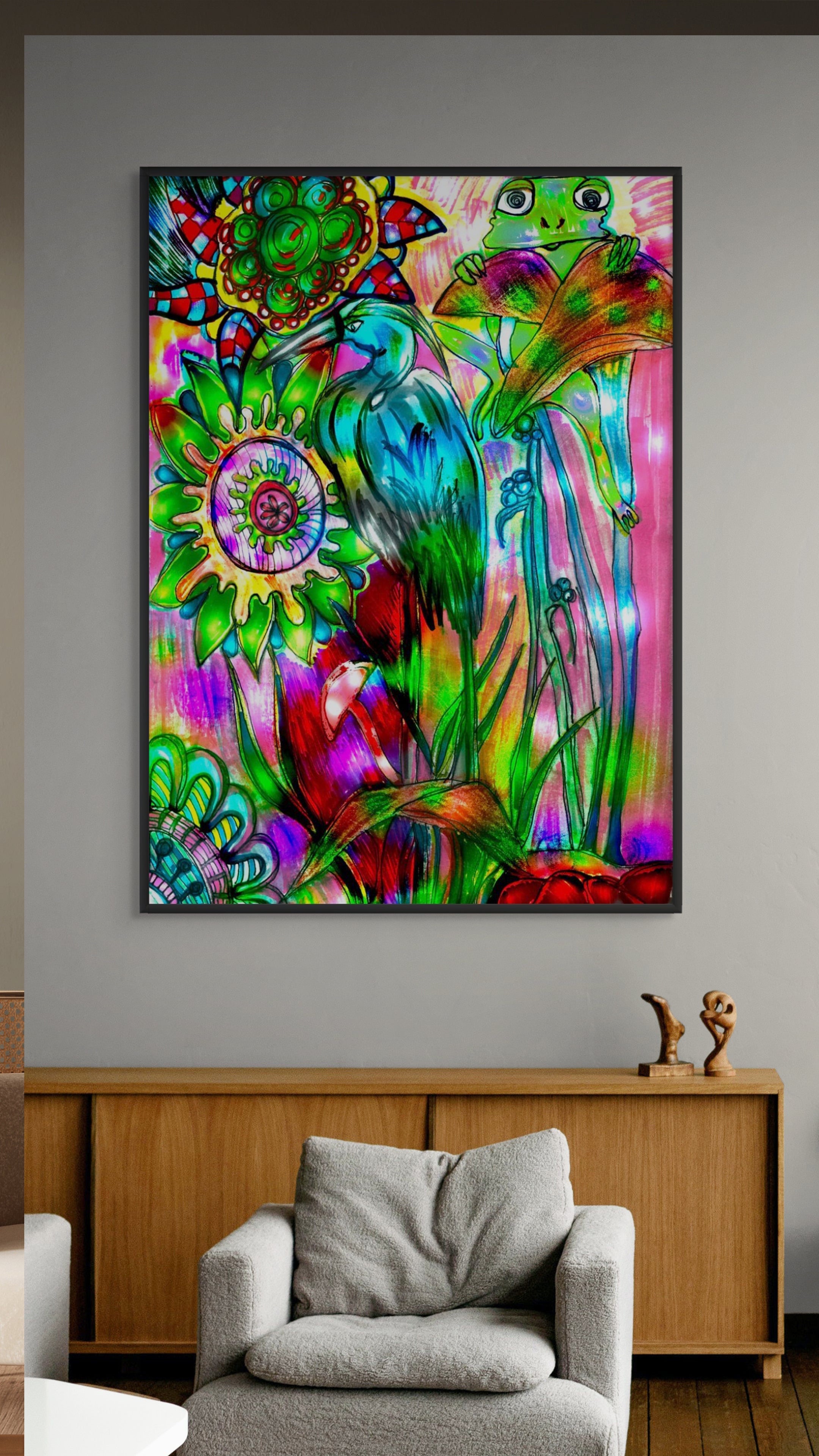 Dawn | Fine Art Giclée & Premium Poster | Original Art by HeNåAnne