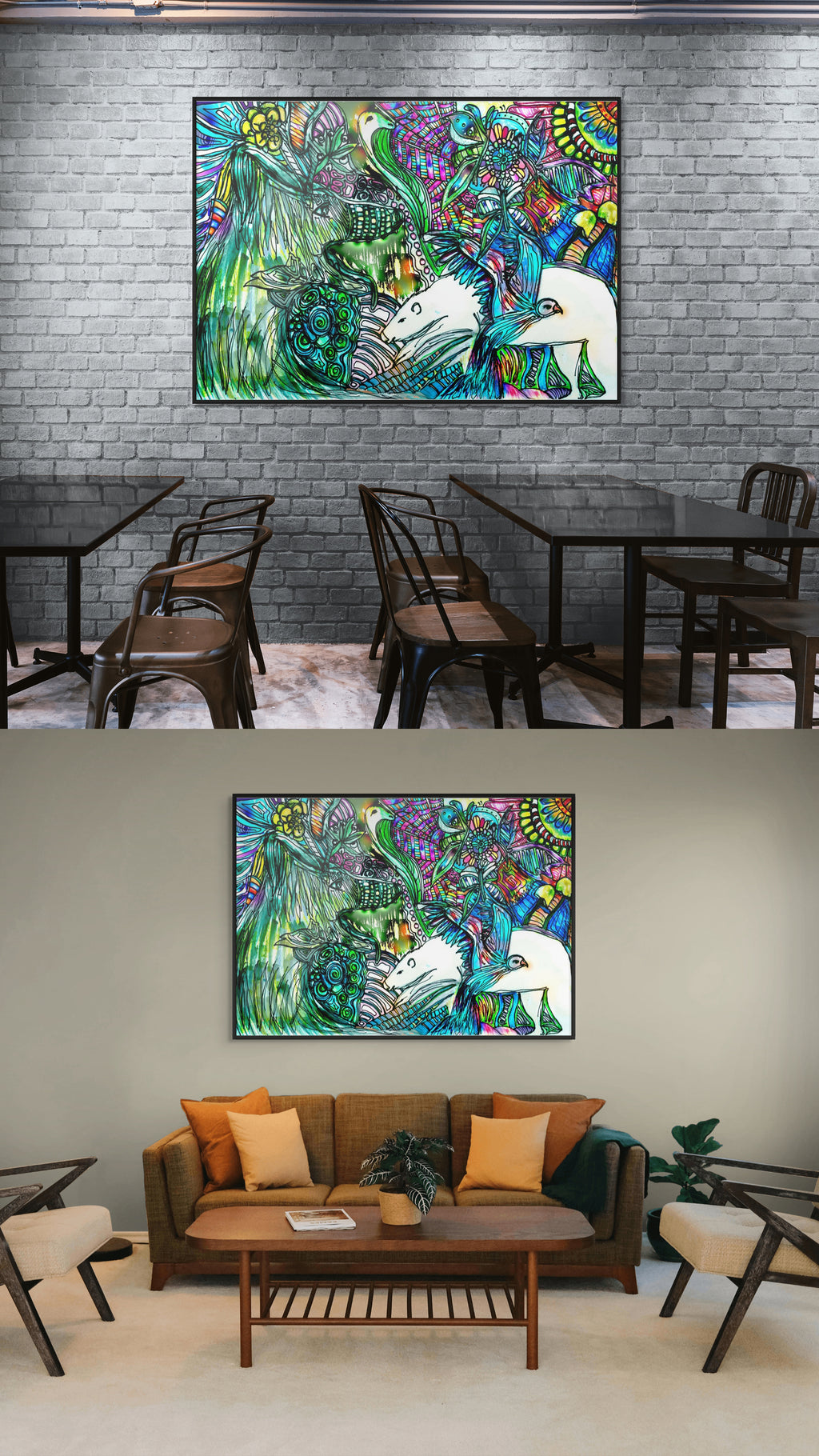 A Lonely Path | Fine Art Giclée & Premium Poster | Original Art by HeNåAnne