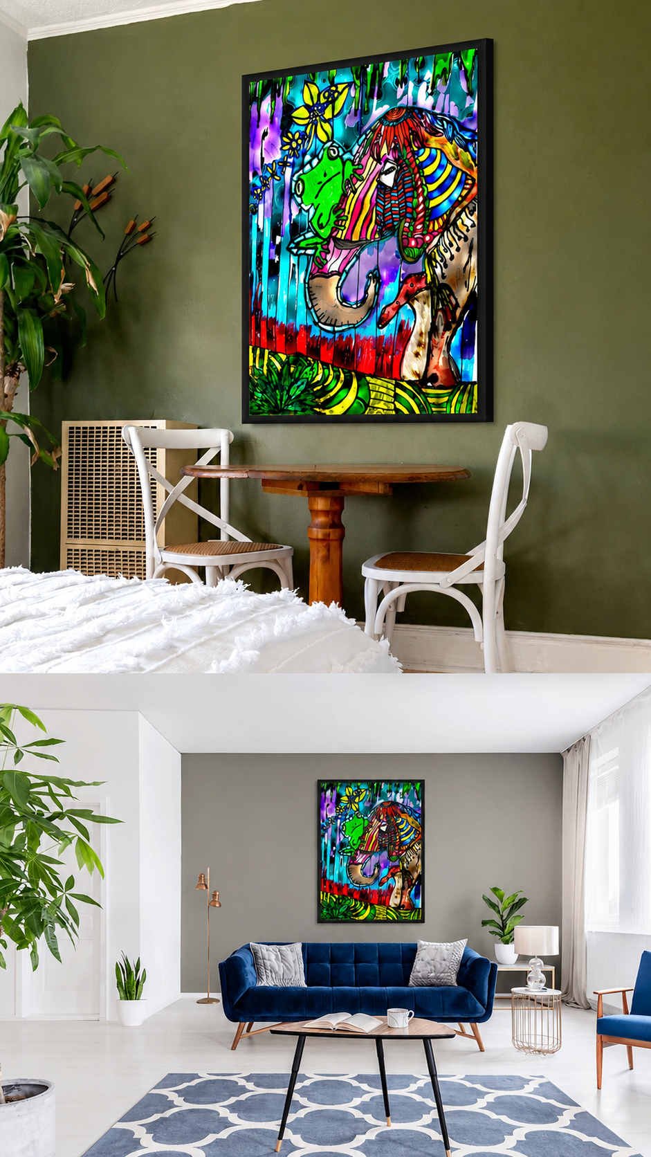 The Messenger | Fine Art Giclée & Premium Poster | Original Art by HeNåAnne
