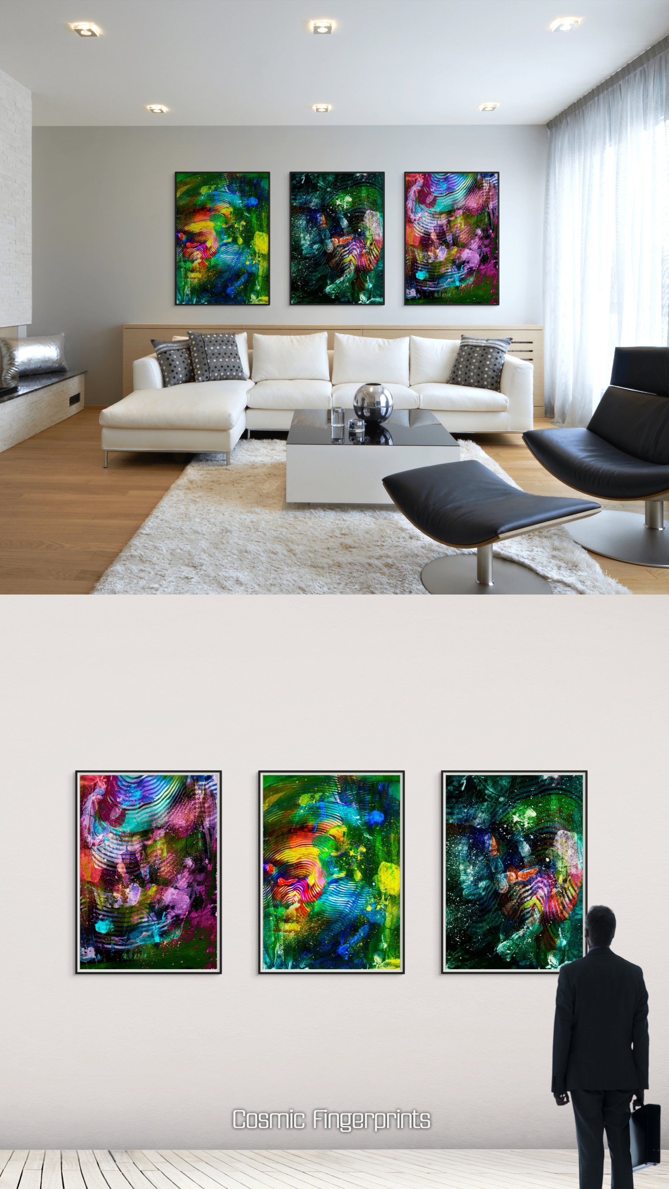 Dark Matter | Fine Art Giclée & Premium Poster | Original Art by HeNåAnne