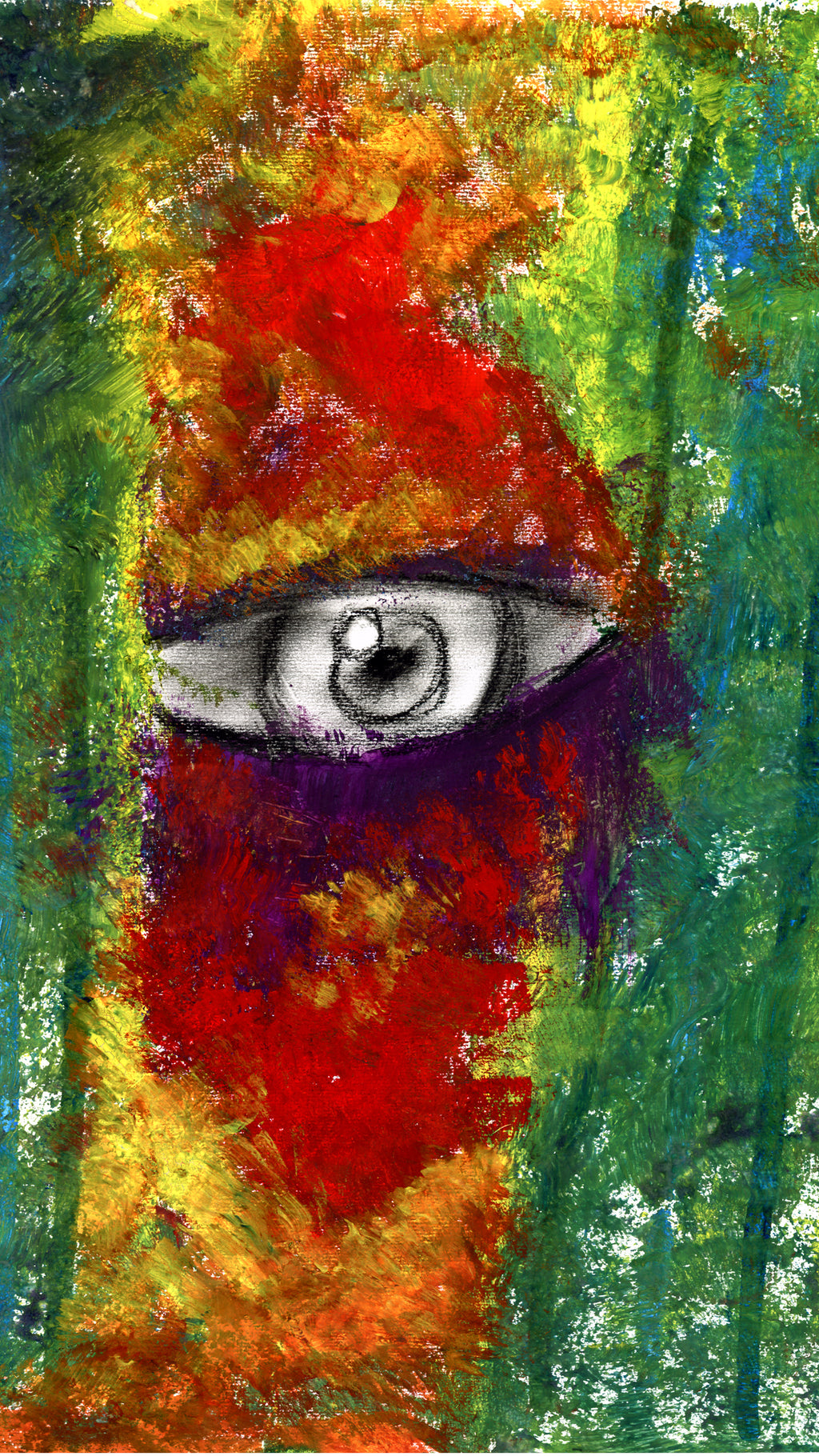 Forest Eye | Fine Art Giclée & Premium Poster | Original Art by Josephine Lundqvist