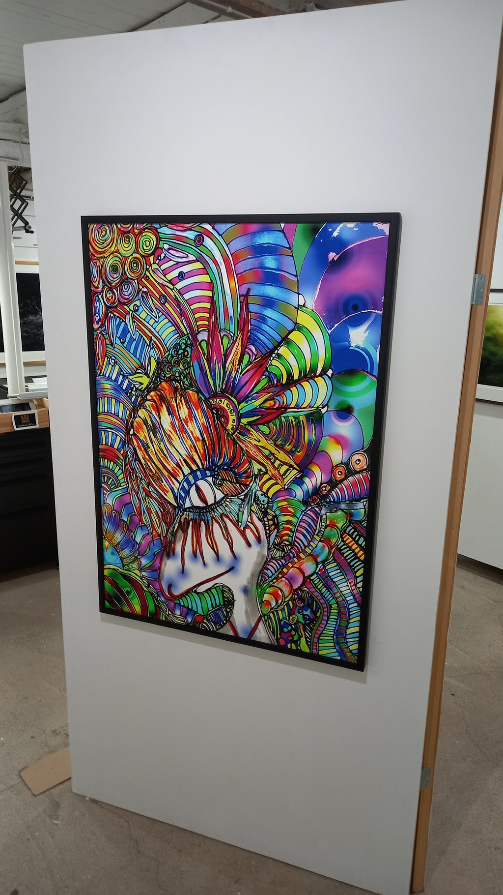 Visit | Fine Art Giclée & Premium Poster | Original Art by HeNåAnne